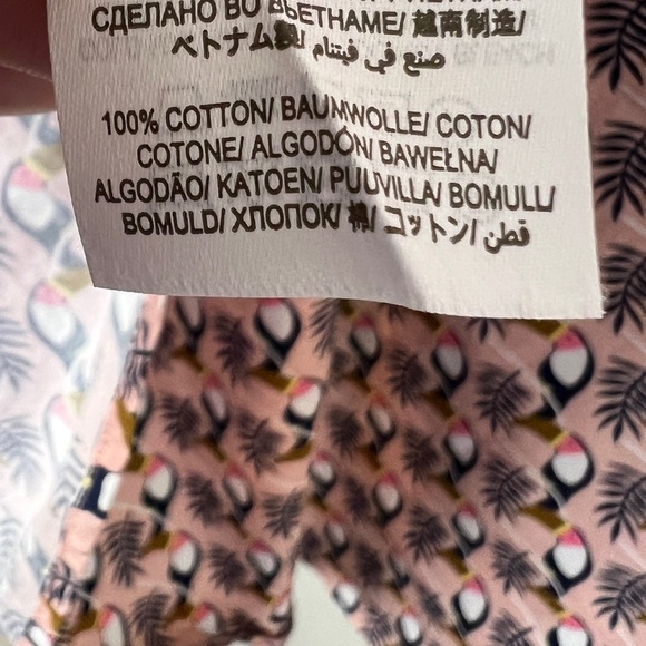 Boden The Classic Button Down Shirt Toucan Print - Picture 4 of 5